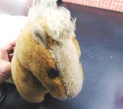 steiff small horse face